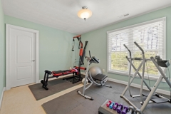 Bedroom/Exercise Room